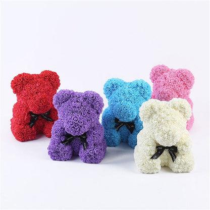 Love Forever Rose Bear - Laven Club