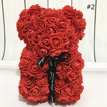 Love Forever Rose Bear - Laven Club