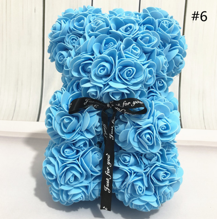 Love Forever Rose Bear - Laven Club