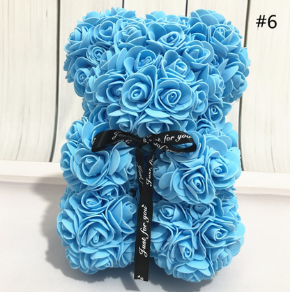 Love Forever Rose Bear - Laven Club