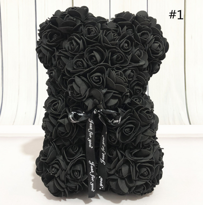 Love Forever Rose Bear - Laven Club
