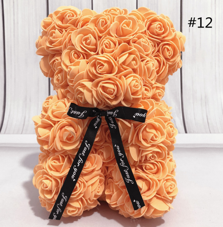 Love Forever Rose Bear - Laven Club