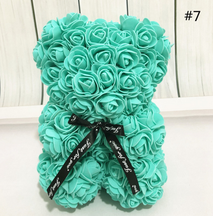 Love Forever Rose Bear - Laven Club