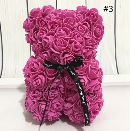 Love Forever Rose Bear - Laven Club