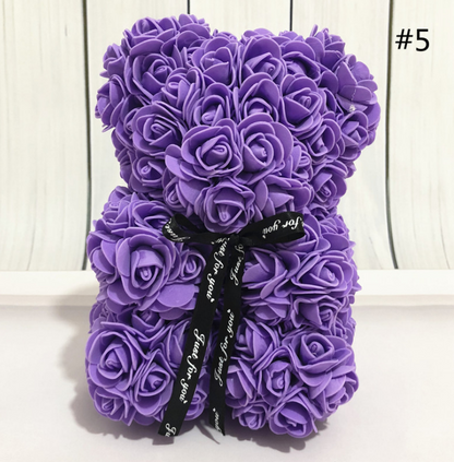 Love Forever Rose Bear - Laven Club