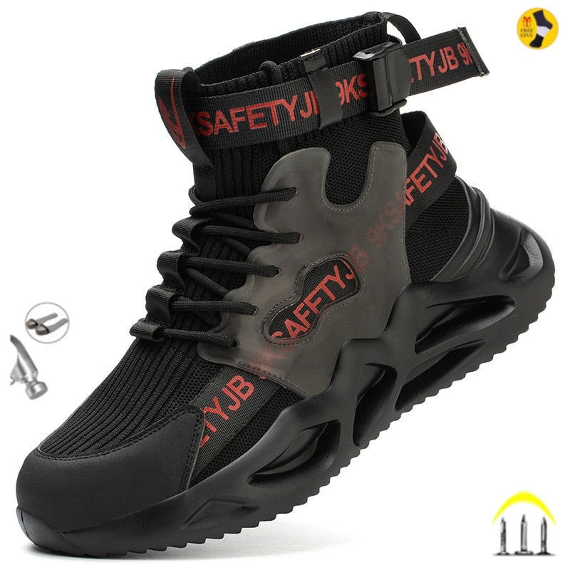 MIGHTYSTEPS - LIGHTWEIGHT INDESTRUCTIBLE STEEL TOE SHOES - Laven Club