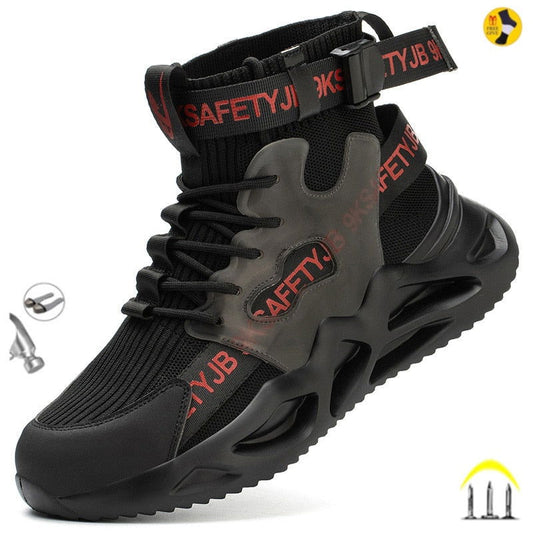 MIGHTYSTEPS - LIGHTWEIGHT INDESTRUCTIBLE STEEL TOE SHOES - Laven Club