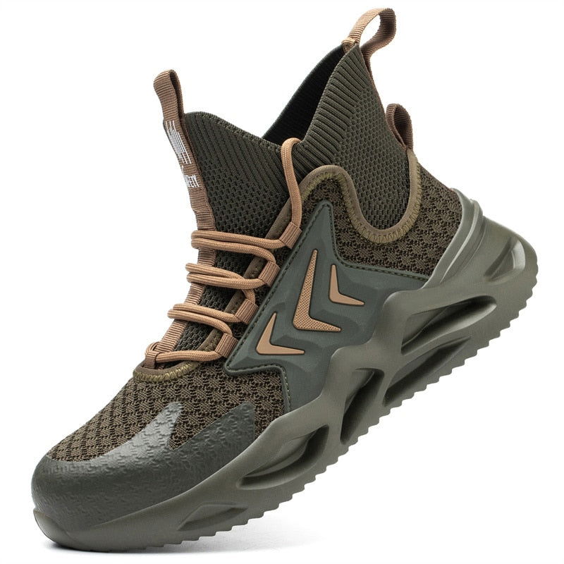 MIGHTYSTEPS - LIGHTWEIGHT INDESTRUCTIBLE STEEL TOE SHOES - Laven Club