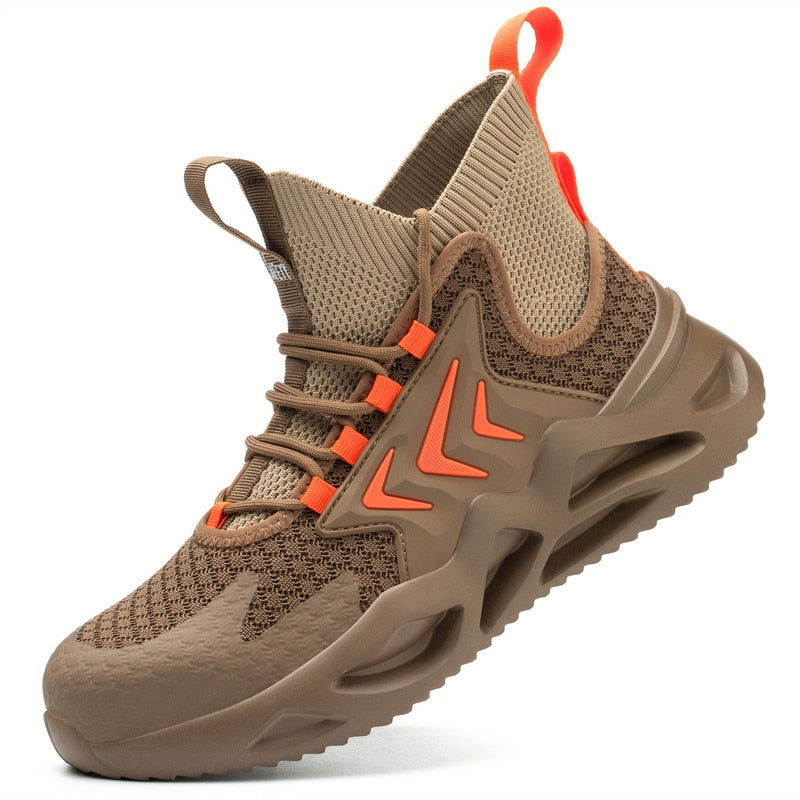 MIGHTYSTEPS - LIGHTWEIGHT INDESTRUCTIBLE STEEL TOE SHOES - Laven Club