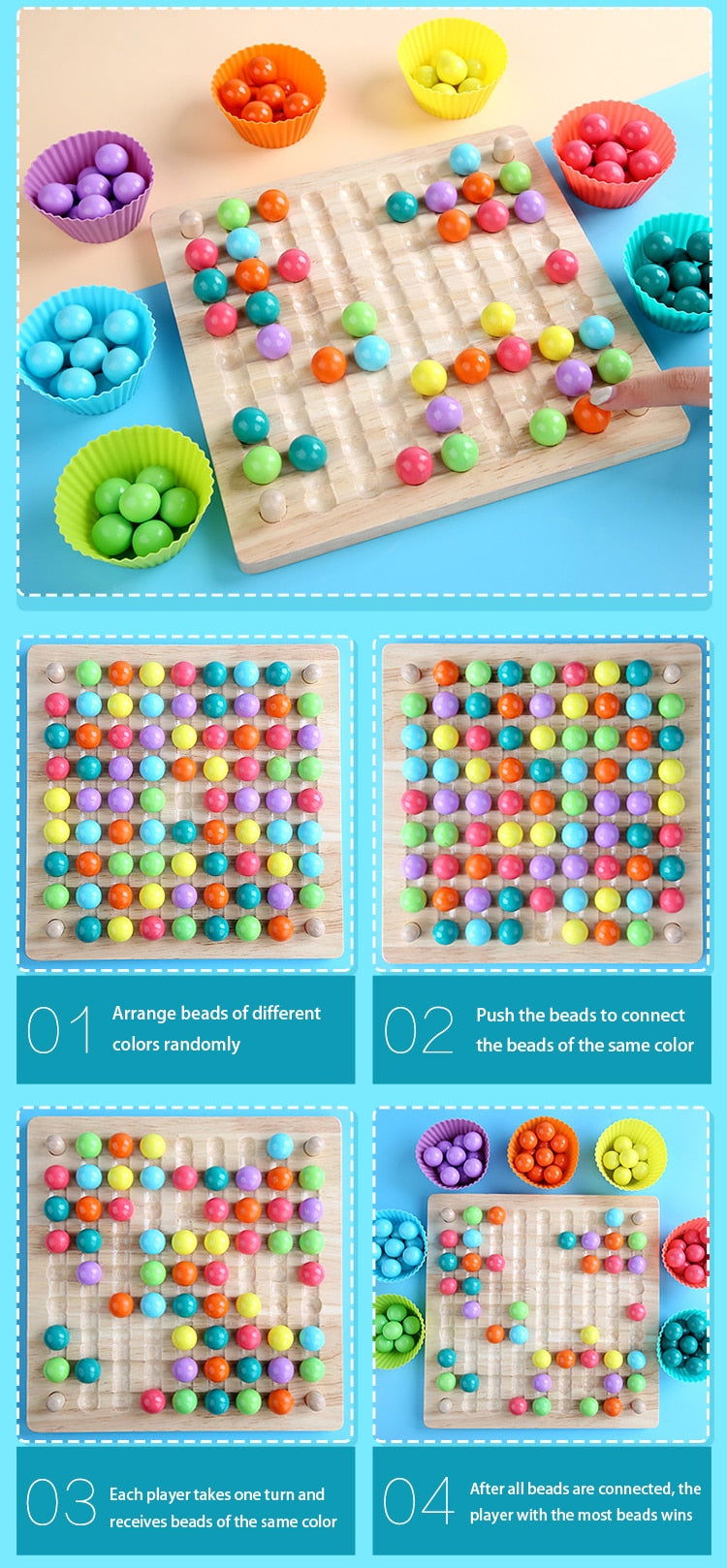 MONTESSORI BEADS GAME - Laven Club