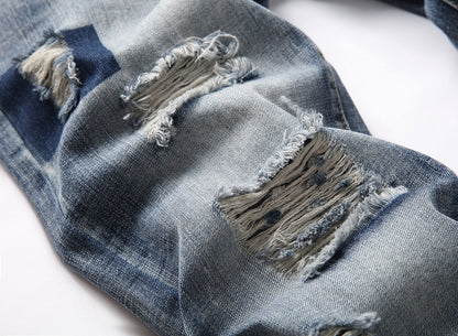 Mens Trappa SW Skinny Jeans - Laven Club