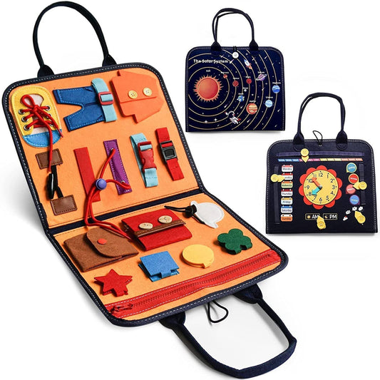 Montessori Busy Bag Boards - Laven Club