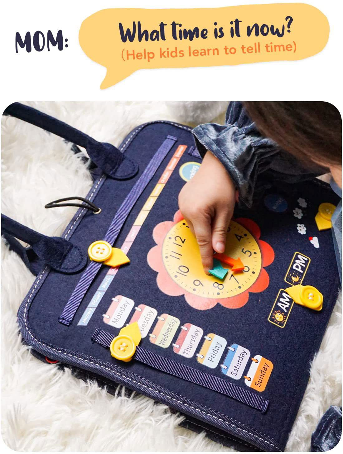 Montessori Busy Bag Boards - Laven Club