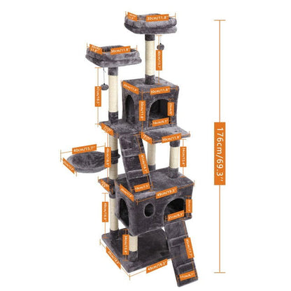 Multi-level Cat Tower - Laven Club