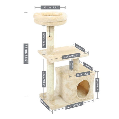 Multi-level Cat Tower - Laven Club