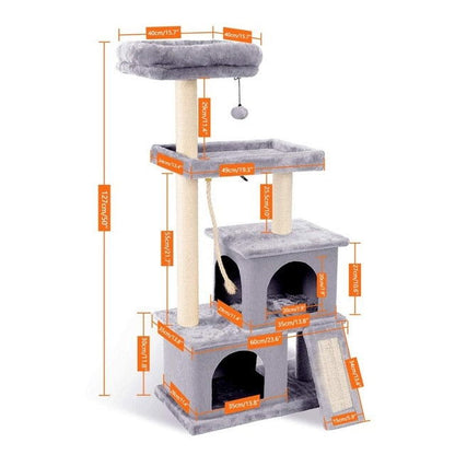 Multi-level Cat Tower - Laven Club