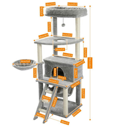 Multi-level Cat Tower - Laven Club