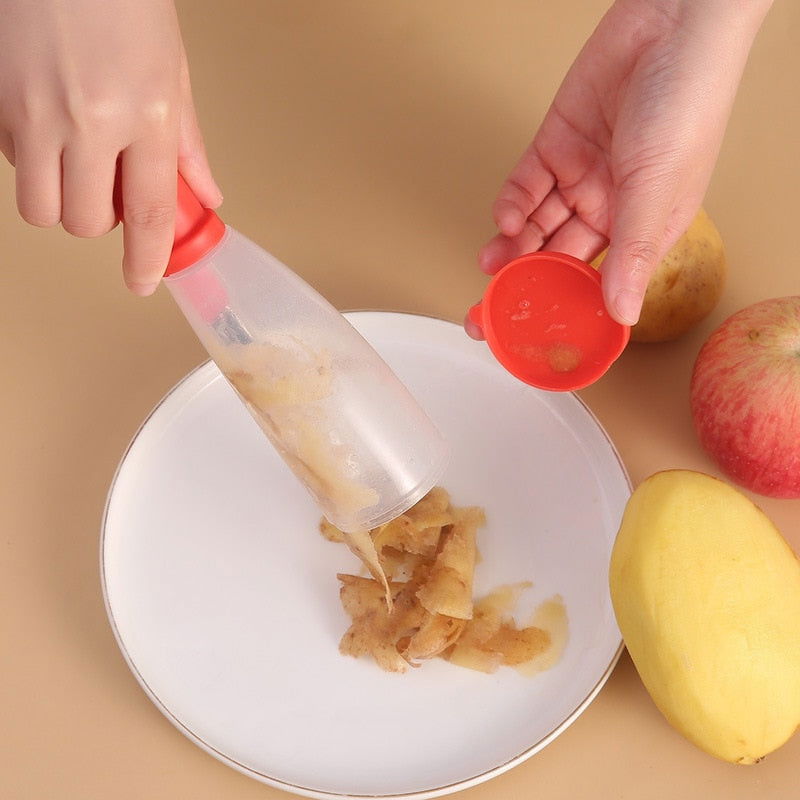 Multifunctional Peeler with Storage Container - Laven Club