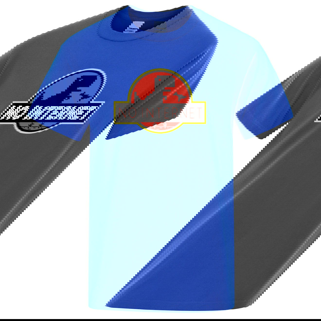 No internet Dinosaur T Shirt - Laven Club
