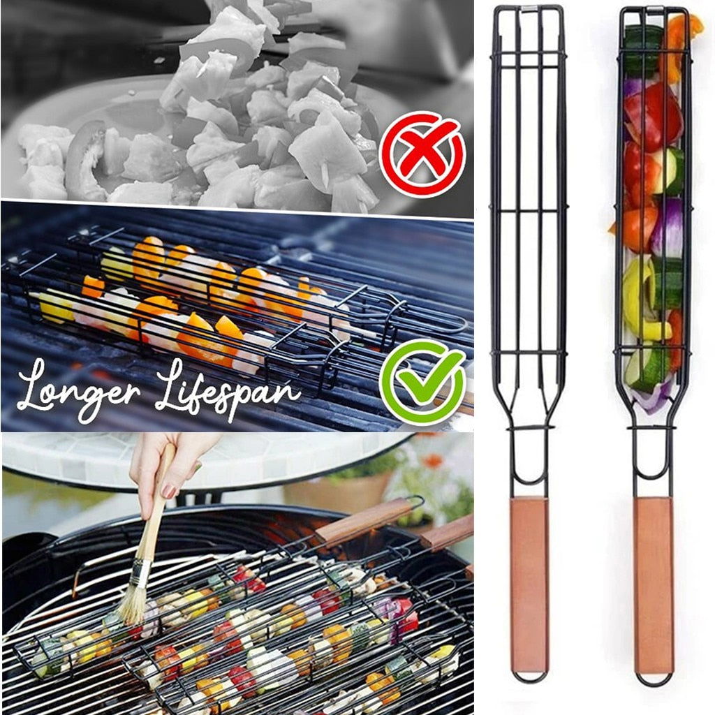 Nonstick Barbecue Grill Basket - Laven Club