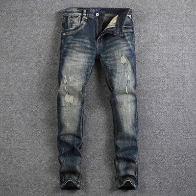 Nostalgia Wash Slim Fit Mens Jeans - Laven Club