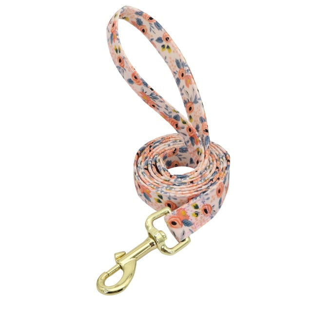 Nylon Printed Dog Leash - Laven Club