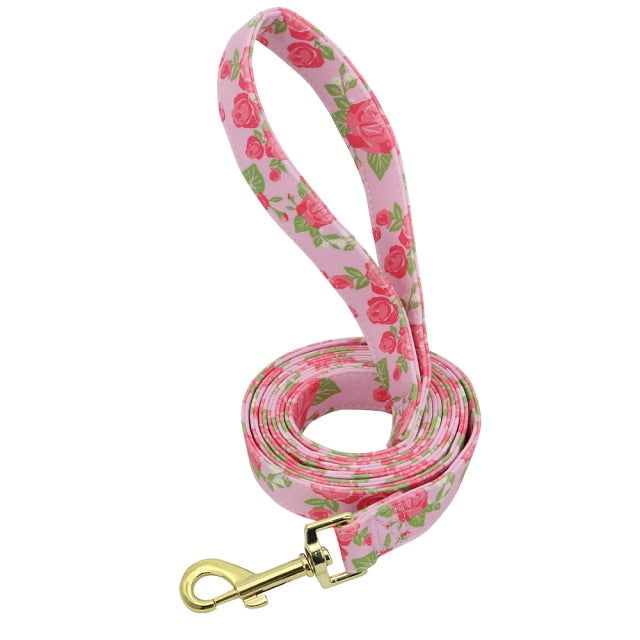 Nylon Printed Dog Leash - Laven Club