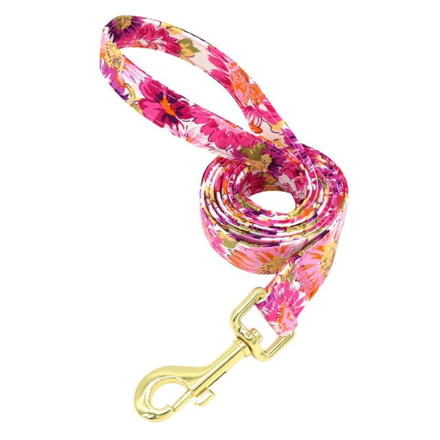 Nylon Printed Dog Leash - Laven Club