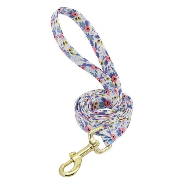 Nylon Printed Dog Leash - Laven Club