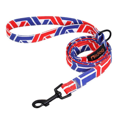 Nylon Printed Dog Leash - Laven Club