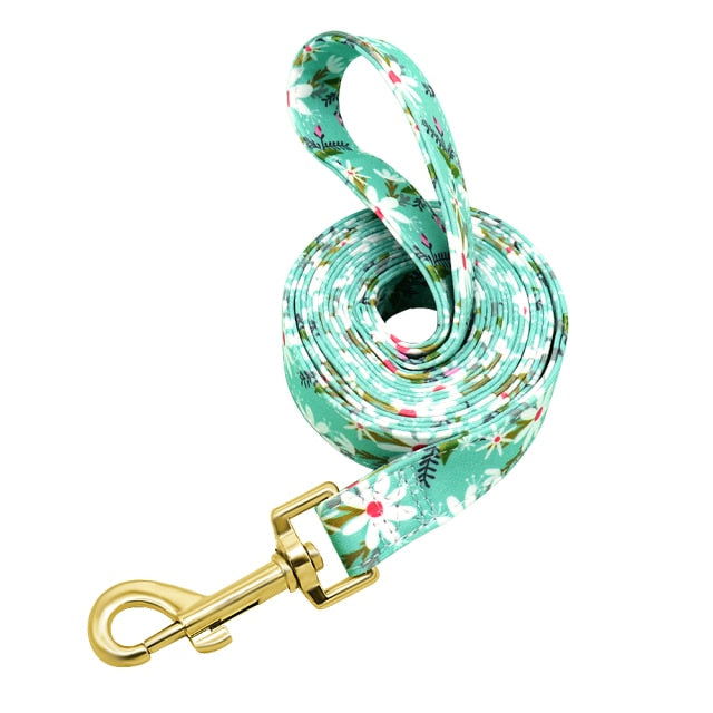 Nylon Printed Dog Leash - Laven Club