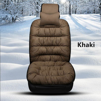PLUSH SEAT - FUZZY CAR SEAT COVERS PROTECTION PAD - Laven Club