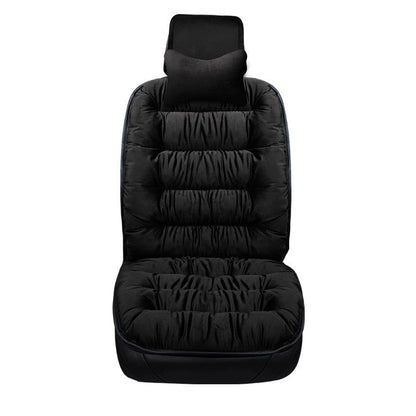 PLUSH SEAT - FUZZY CAR SEAT COVERS PROTECTION PAD - Laven Club