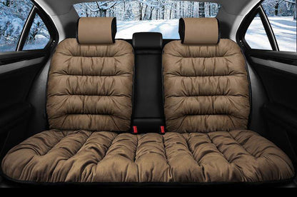 PLUSH SEAT - FUZZY CAR SEAT COVERS PROTECTION PAD - Laven Club