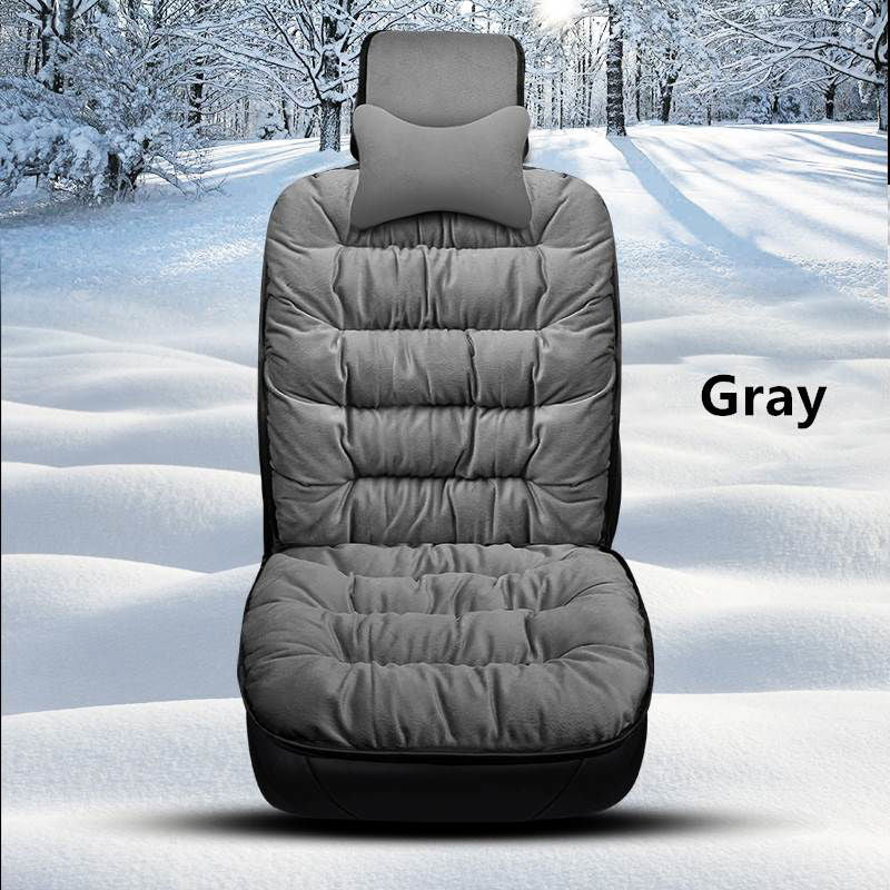 PLUSH SEAT - FUZZY CAR SEAT COVERS PROTECTION PAD - Laven Club