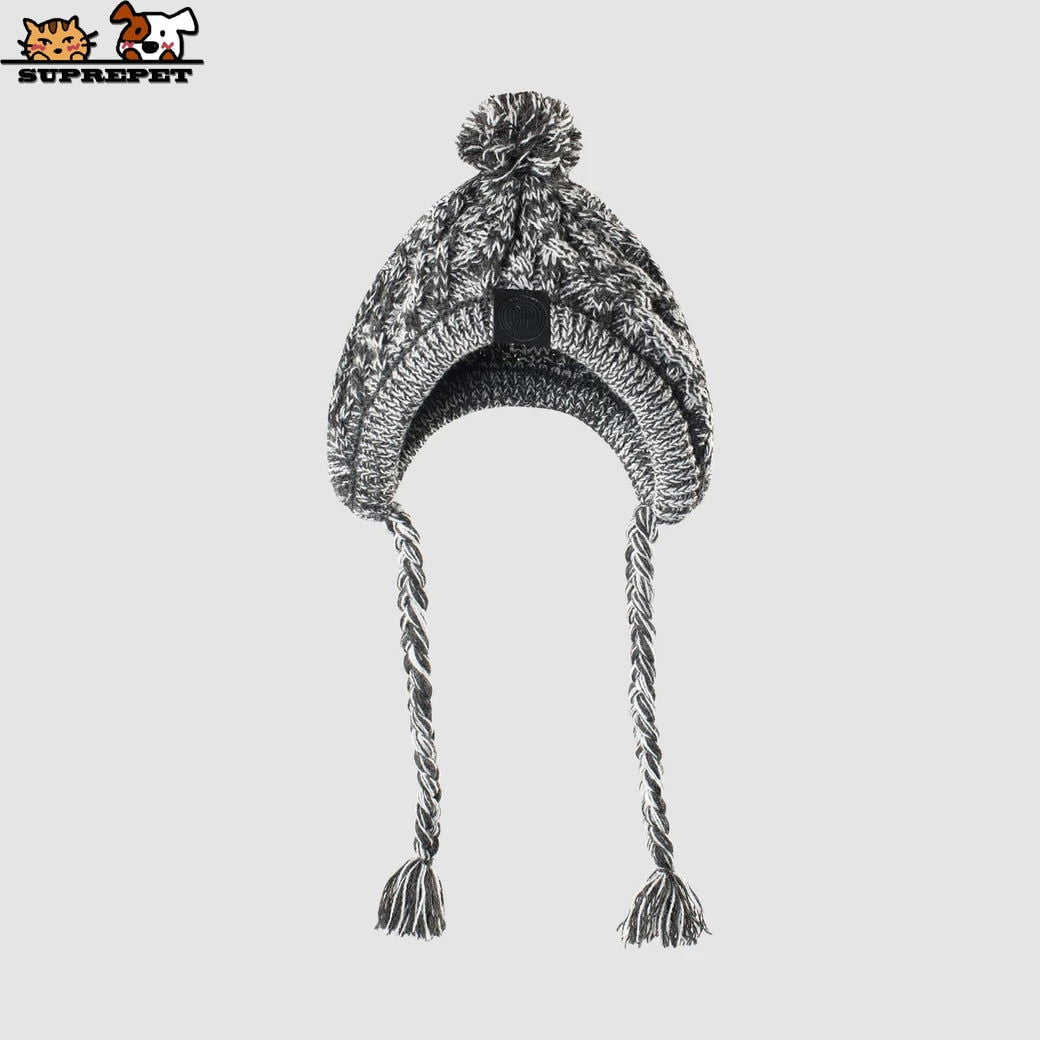 PoochPom - Polar Dog Pom Pom Hat - Laven Club