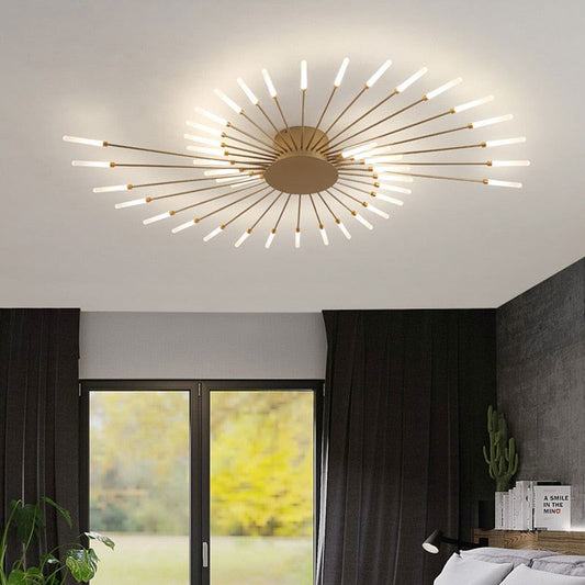 Premium Nordic Styled Firework Shape Ceiling Light - Laven Club