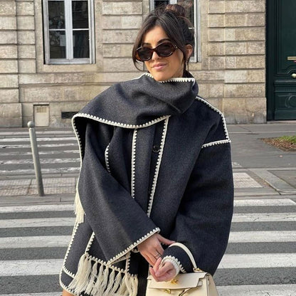 PrimaWrap - Signature Scarf Jacket - Laven Club