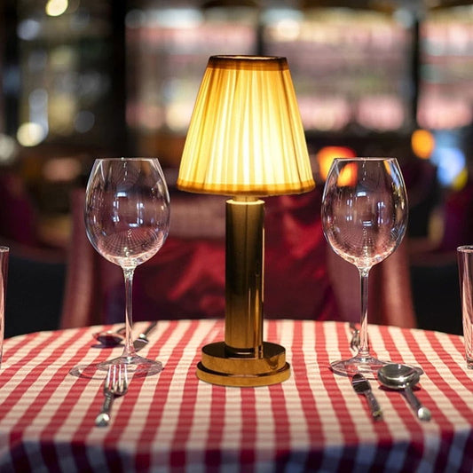 RemiLamp - LED Rechargeable Cordless Metal Table Lamp - Laven Club