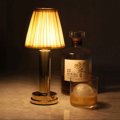 RemiLamp - LED Rechargeable Cordless Metal Table Lamp - Laven Club