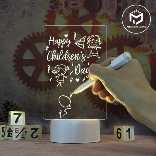 Rewritable Night Light with Message Board - Laven Club