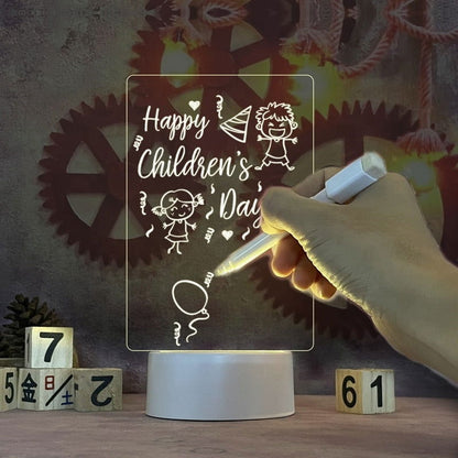 Rewritable Night Light with Message Board - Laven Club
