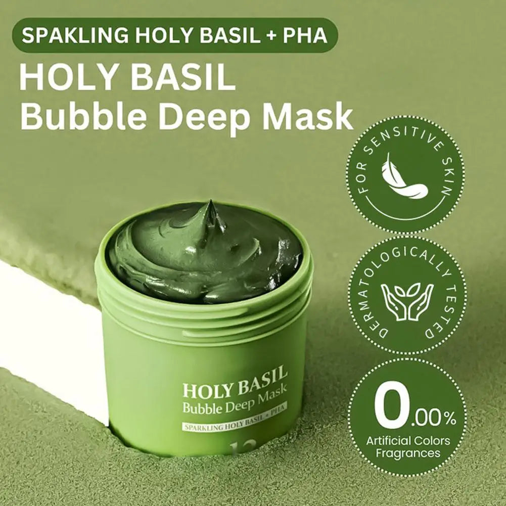 BasiBub – Holy Basil Carbonic Bubble Mask