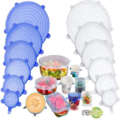 SILICONE FOOD COVERS SET - Laven Club