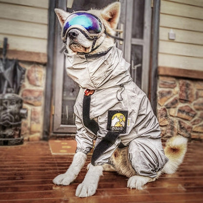 SafeCoat - Reflective All-weather Waterproof Dog Rain Coat - Laven Club