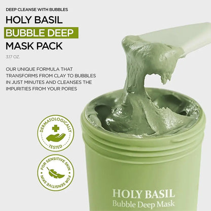 BasiBub – Holy Basil Carbonic Bubble Mask