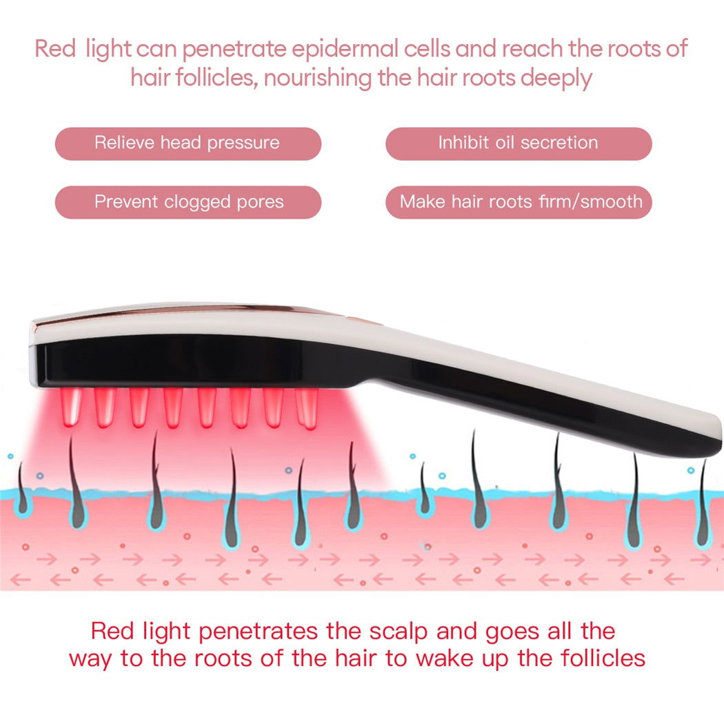 ScalpSpa - 3 In 1 Electric Wireless Infrared Ray Massage Comb - Laven Club