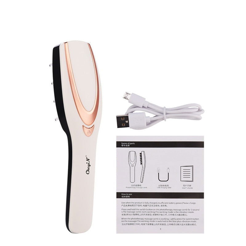 ScalpSpa - 3 In 1 Electric Wireless Infrared Ray Massage Comb - Laven Club