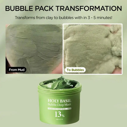 BasiBub – Holy Basil Carbonic Bubble Mask