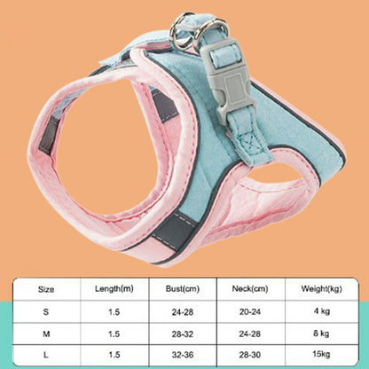 LUMINOUS CAT VEST HARNESS AND LEASH SET